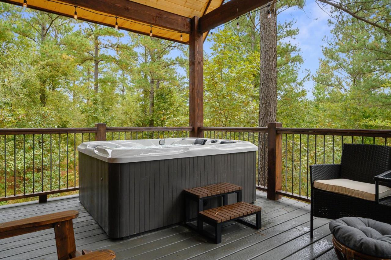 The Adirondack Honeymoon Hot Tub Soaking Tub Wood Burning Fireplace Stephens Gap Exterior foto